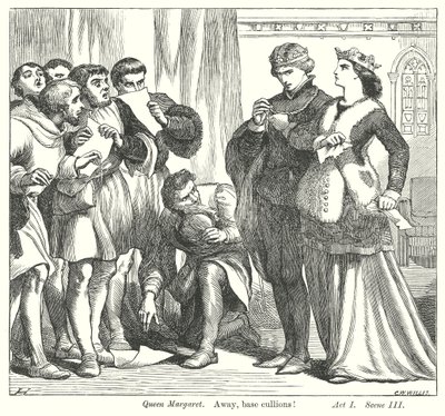 Koning Henry VI Deel II (gravure) door Henry Courtney (after) Selous