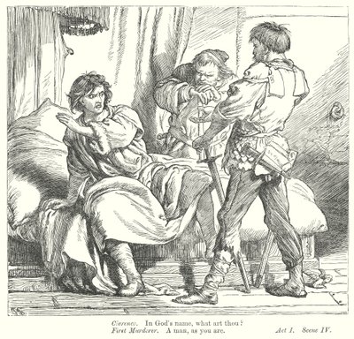 Koning Richard III (gravure) door Henry Courtney (after) Selous