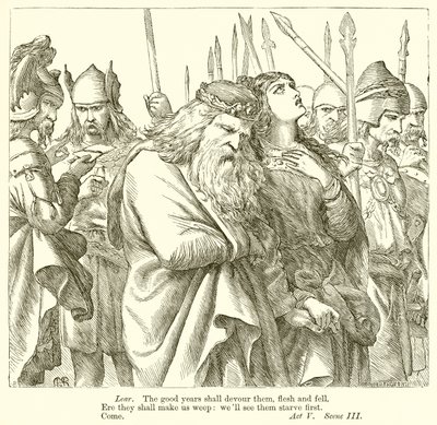 Koning Lear door Henry Courtney Selous