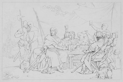 Episode uit het leven van Robert Bruce, volgens Sir Walter Scott door Henry Courtney after Selous