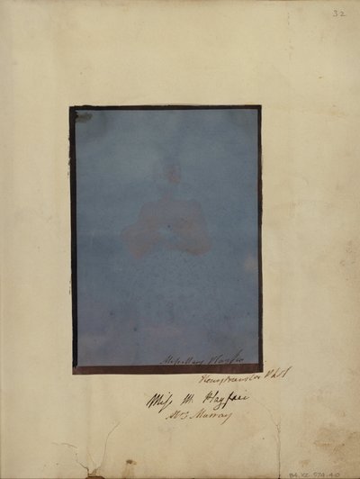 Miss Mary Playfair door Henry Craigie Brewster