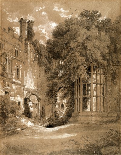 Kasteel Kenilworth door Henry Edridge