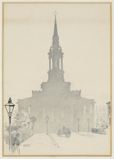 Christ Church, Acton Square door Henry Edward Tidmarsh