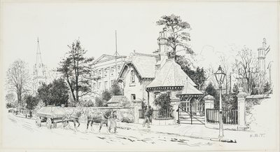 Didsbury Wesleyan College door Henry Edward Tidmarsh