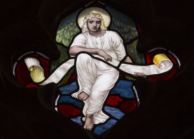 Quatrefoil Tracery Engel door Henry Holiday