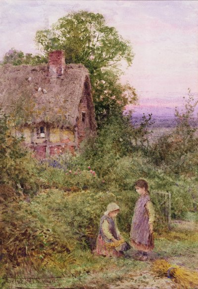 Helpende Hand door Henry John Sylvester Stannard