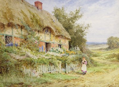 Het Huisdier Konijn door Henry John Sylvester Stannard