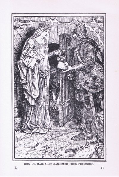Hoe Sint Margaretha arme gevangenen vrijkocht, 1912 door Henry Justice Ford