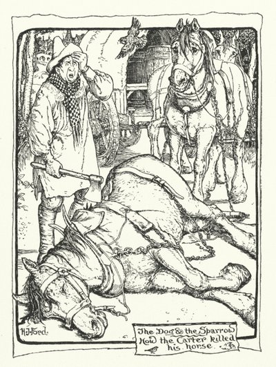 Hoe de voerman zijn paard doodde door Henry Justice Ford