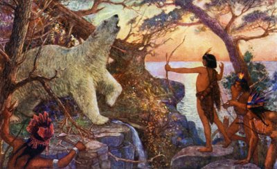 Hoe de jongen de witte beer schoot door Henry Justice Ford