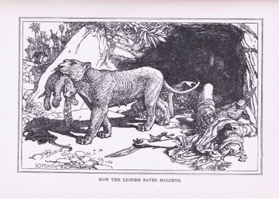 Hoe de leeuwin Malcus redde door Henry Justice Ford