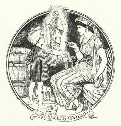 Mijn oom komt eraan (gravure) door Henry Justice Ford