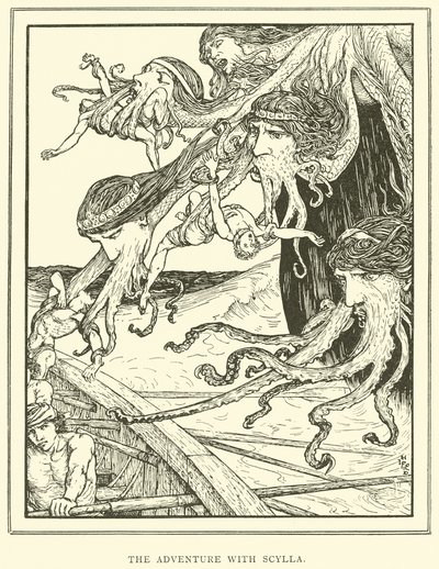 Het Avontuur met Scylla door Henry Justice Ford
