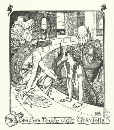 De Zeemensen Bezoeken Graziella door Henry Justice Ford