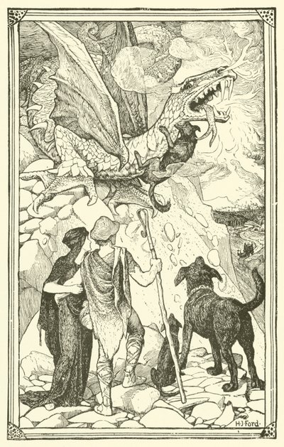 De drie honden door Henry Justice Ford