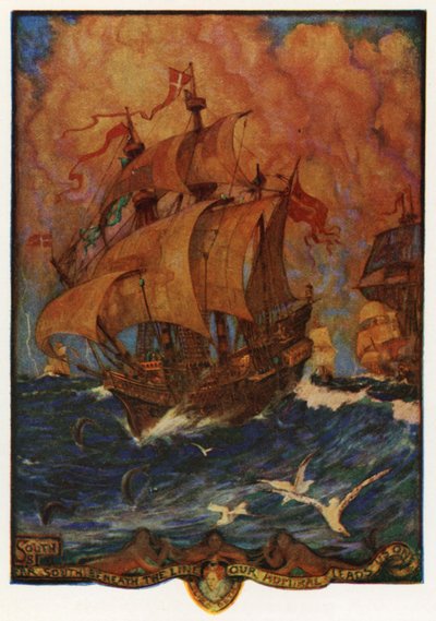 Met Francis Drake in de Tropen door Henry Justice Ford