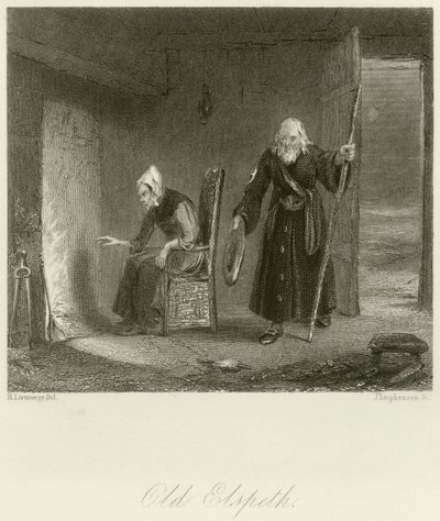 Oude Elspeth door Henry Liverseege