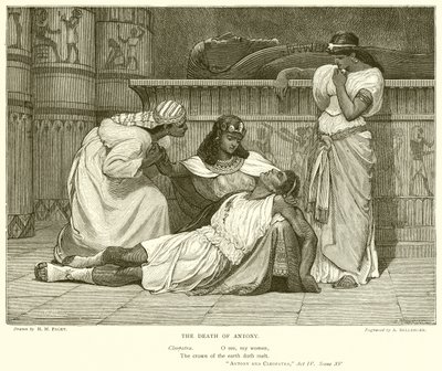 Antonius en Cleopatra door Henry Marriott Paget