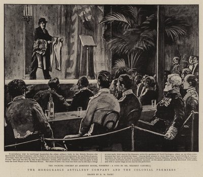 De Honourable Artillery Company en de koloniale premiers door Henry Marriott Paget