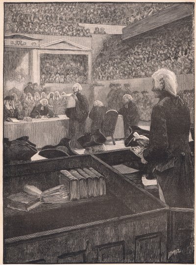 Het Proces van Warren Hastings AD 1788 door Henry Marriott Paget