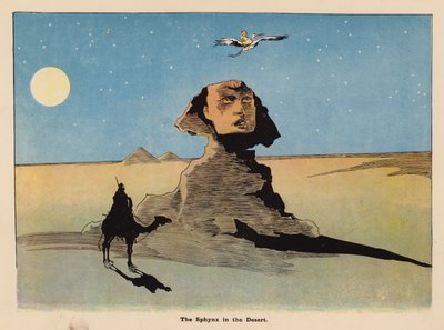 Illustratie voor The Adventures of a Japanese Doll door Henry Mayer