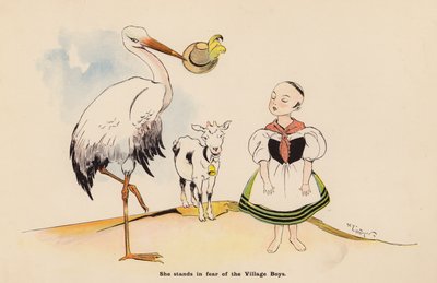 Illustratie voor De avonturen van een Japanse pop door Henry Mayer