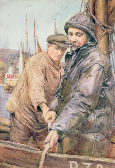 Het binnenhalen van het net door Henry Meynell Rheam
