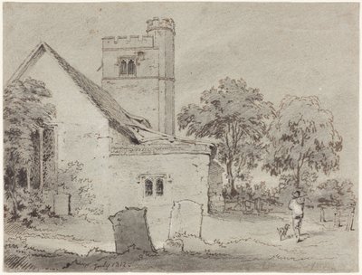 Aldenham Kerk, Hertfordshire door Henry Monro