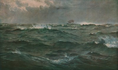 Ruw Weer in de Middellandse Zee, 1874, ca. 1930 door Henry Moore