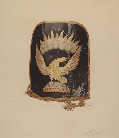 Brandweerhelm Schild door Henry Murphy