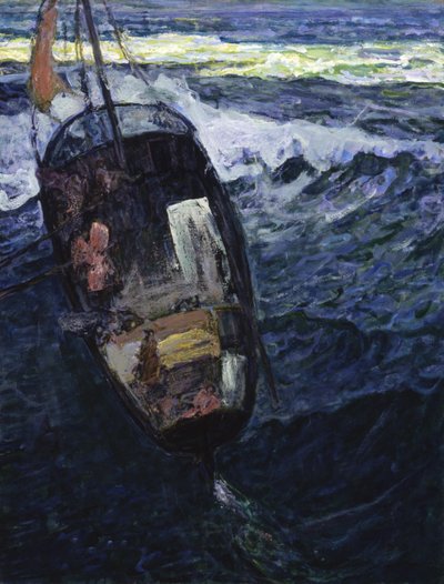 Vissers op zee door Henry Ossawa Tanner