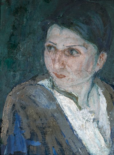 Hoofd van een Vrouw in Jeruzalem door Henry Ossawa Tanner