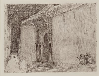 Moskee, Tanger door Henry Ossawa Tanner