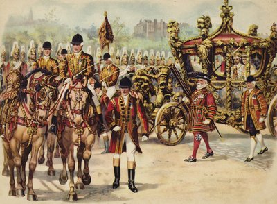 Kroningsprocessie van Koning George V, 22 juni 1911 door Henry Payne