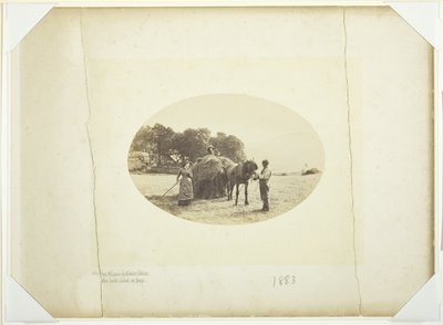Op de Hellingen van Cader-Idris, De Laatste Lading Hooi door Henry Peach Robinson