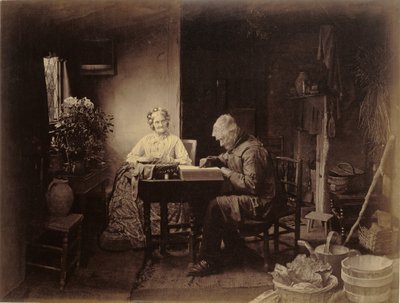 Wanneer het werk van de dag gedaan is door Henry Peach Robinson