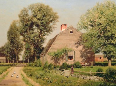Oude Hoeve aan de Snelweg, c.1889 door Henry Pember Smith