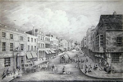 De Hoofdstraat, Guildford, Surrey door Henry Prosser