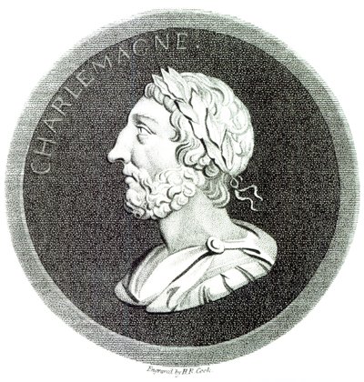 Portret van Karel de Grote, uit 