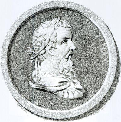 Portret van Pertinax, uit 