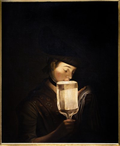 La Jolie ballade zangeres door Henry Robert Morland