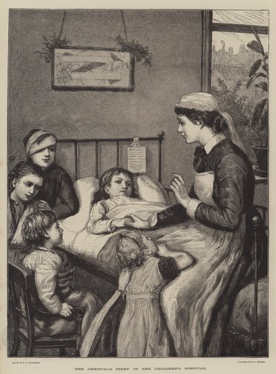 Het Kerstverhaal in het Kinderziekenhuis door Henry Robert Robertson