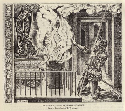 Het Verhaal van de Ridder door Henry Ryland