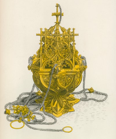 Een Wierookvat, c.1470 door Henry Shaw