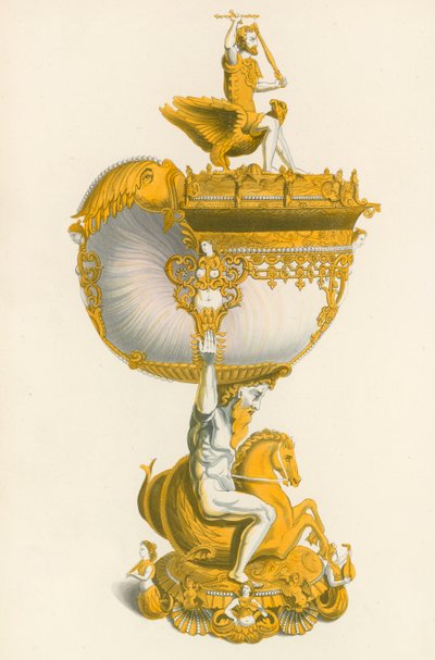 Beker, in de collectie van Hare Majesteit in Windsor, ca. 1530 door Henry Shaw