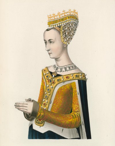 Margaret, koningin van James III van Schotland door Henry Shaw