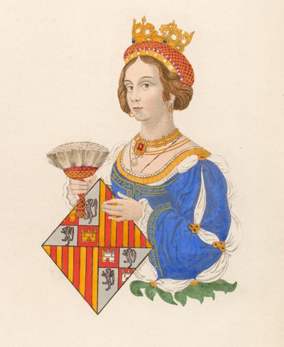 Koningin Johanna van Castilië door Henry Shaw