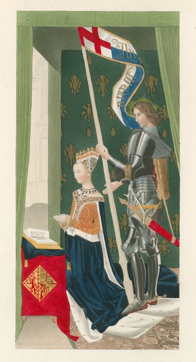 Koningin Margaret van Schotland, ca. 1483 door Henry Shaw