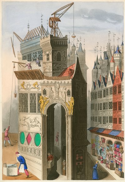 Troy Town, 1498-1515 door Henry Shaw