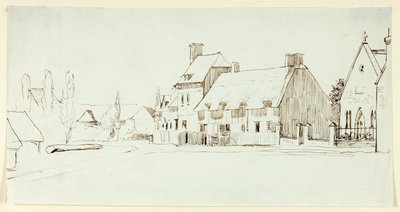 De Dorpskerk door Henry Stacy Marks